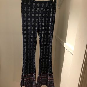 ❌SOLD❌ Blue & Purple Boho Pants